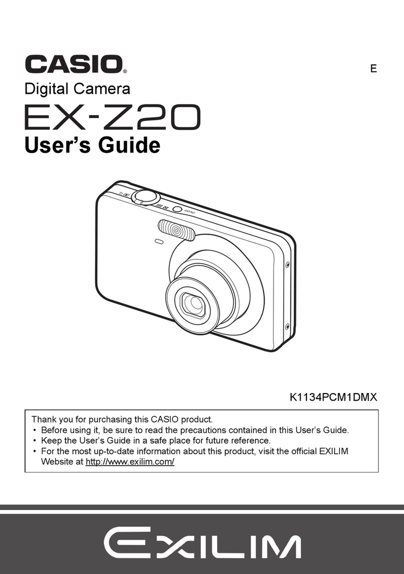 Casio Exilim EX-Z20 User manual Casio Exilim EX-Z20 User manual