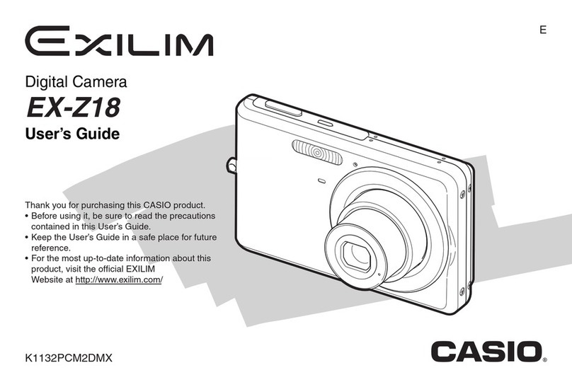 Casio Exilim EX-Z18 User manual