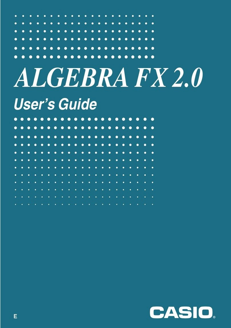 Casio NP20 User manual