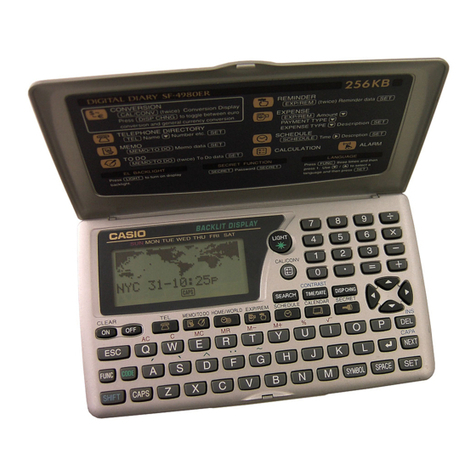 Casio SF-4900ER user guide