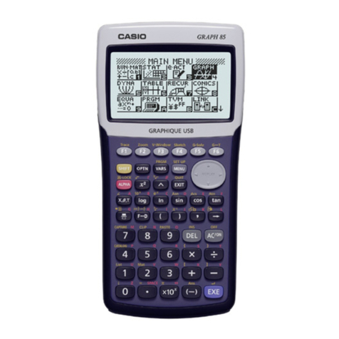 Casio Geometry User manual