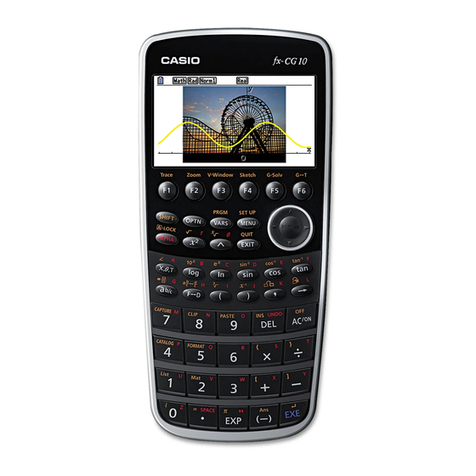 Casio FX-CG10 Installation manual