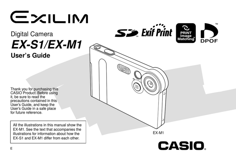 Casio EX-M1 - EXILIM Digital Camera user guide