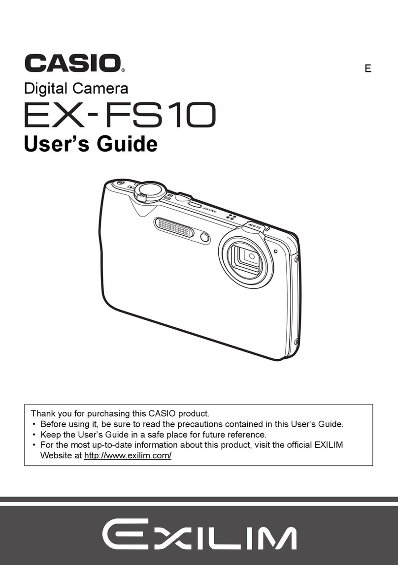 Casio Exilim EX-FS10 User manual Casio Exilim EX-FS10 User manual