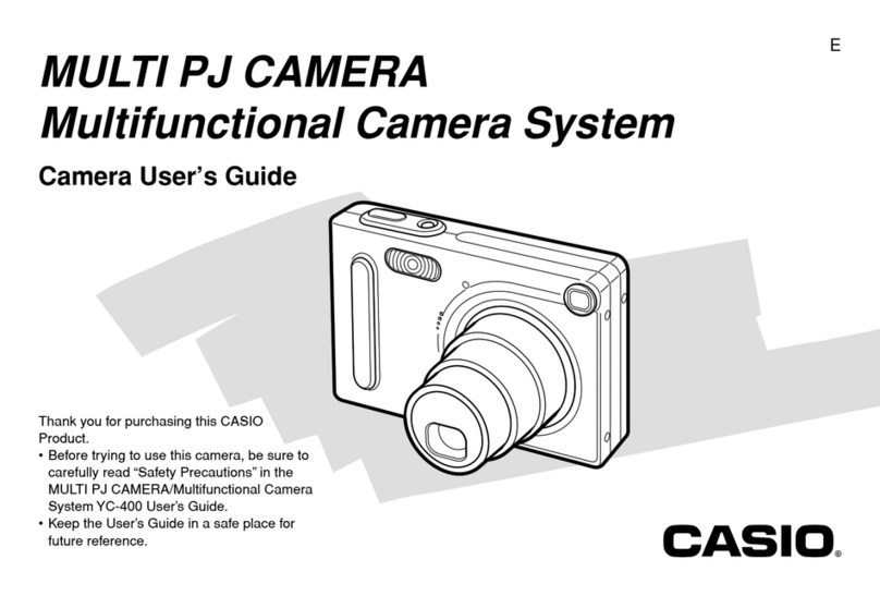 Casio E MULTI PJ CAMERA Multifunctional Camera... User manual