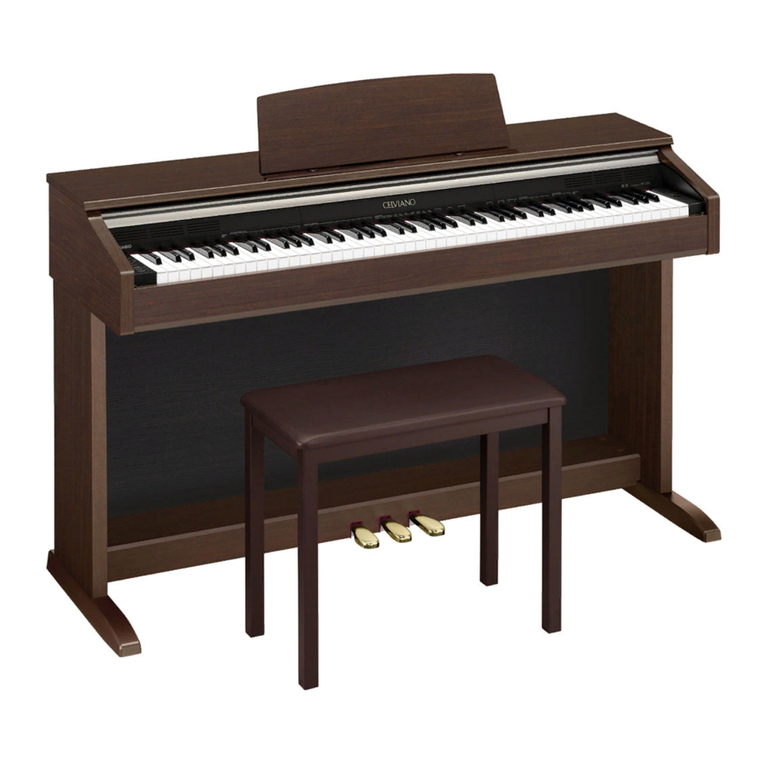 Casio CELVIANO AP220ES1C User manual