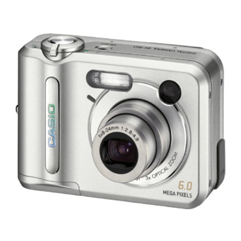 Casio QVR61 - Digital Camera - 6.0 Megapixel User manual