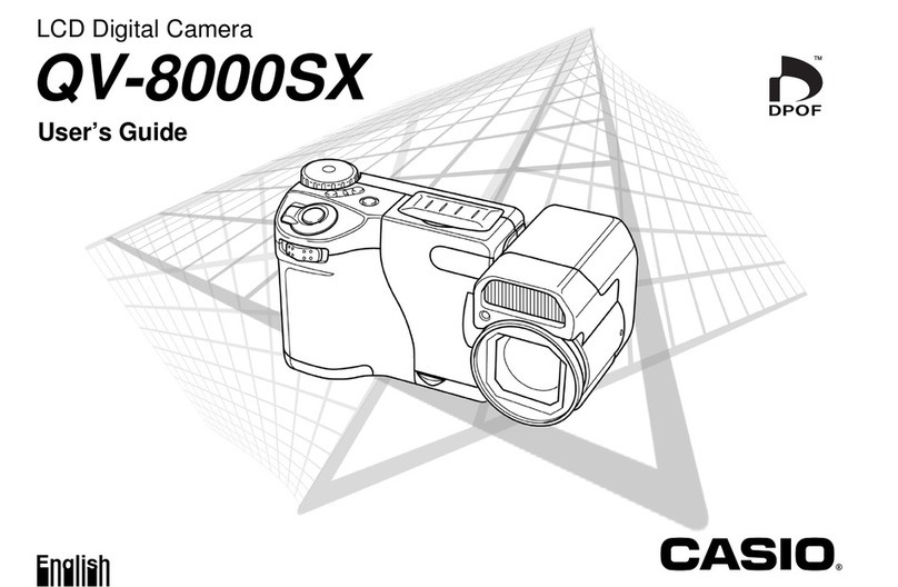 Casio QV-8000SX User manual