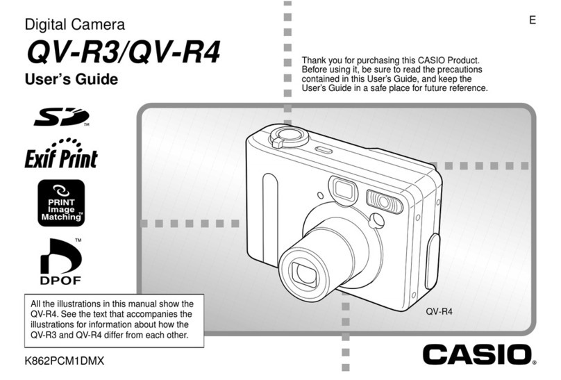Casio QV-R3 User manual