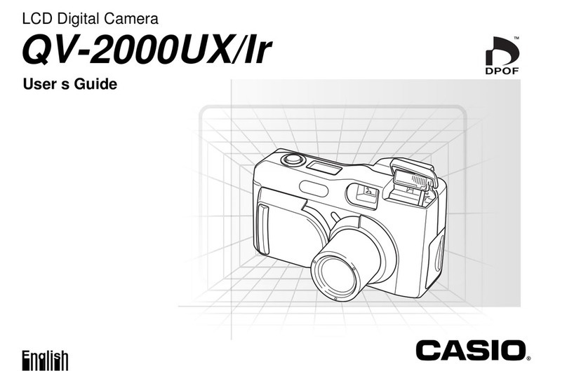 Casio QV-2000UX/Ir User manual