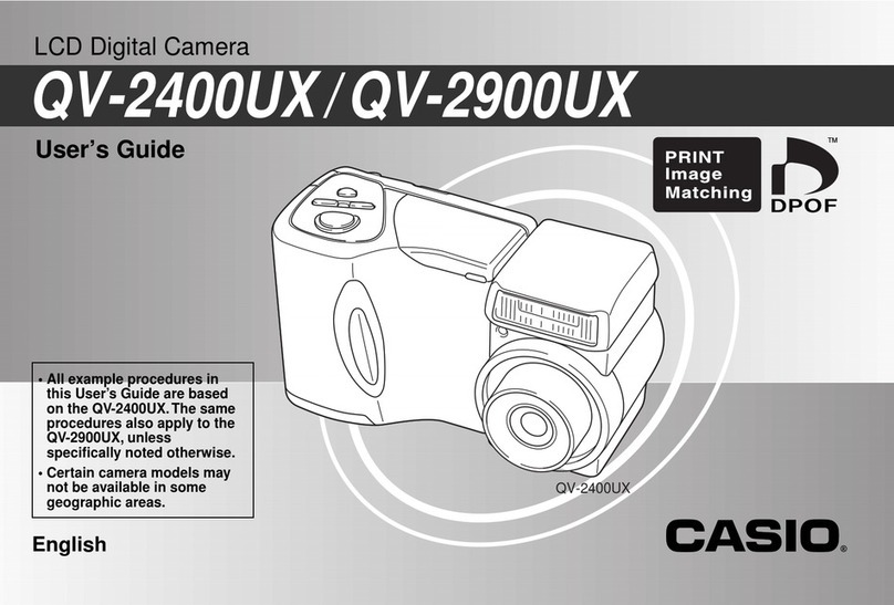 Casio QV-2400UX User manual