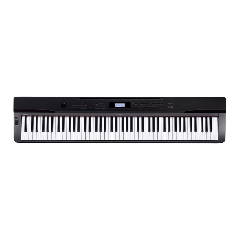 Casio PRIVIA PX330ES1A User manual Casio PRIVIA PX330ES1A User manual