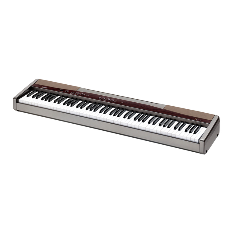 Casio Privia PX-100 User manual