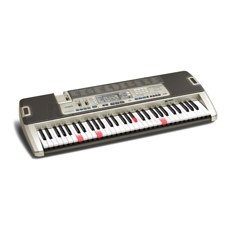 Casio LK-215 User manual