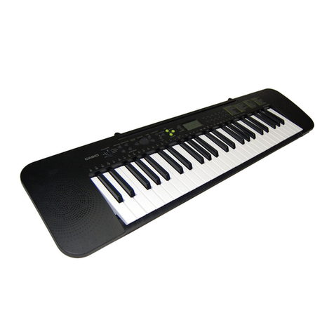 Casio CTK-245 User manual Casio CTK-245 User manual
