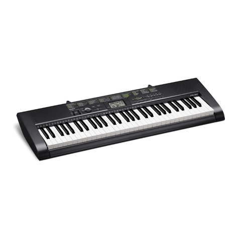 Casio CTK1100ES1A user guide