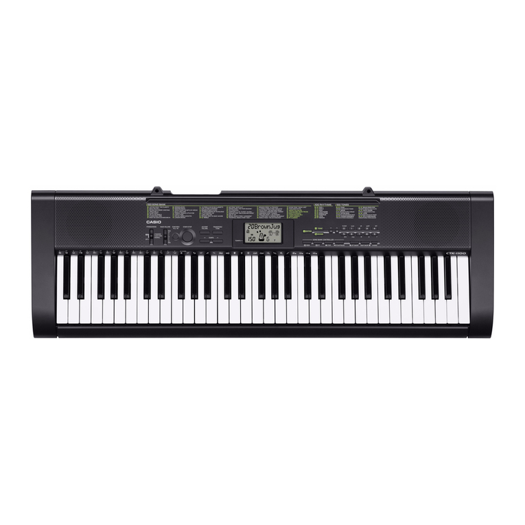 Casio CTK-1100 User manual