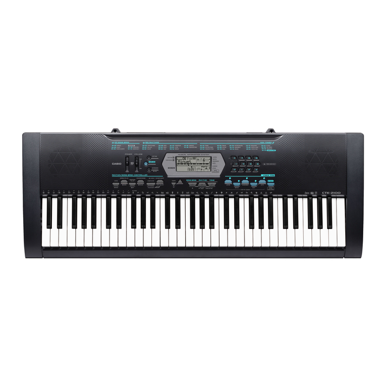 Casio Celviano AP-220BN User manual