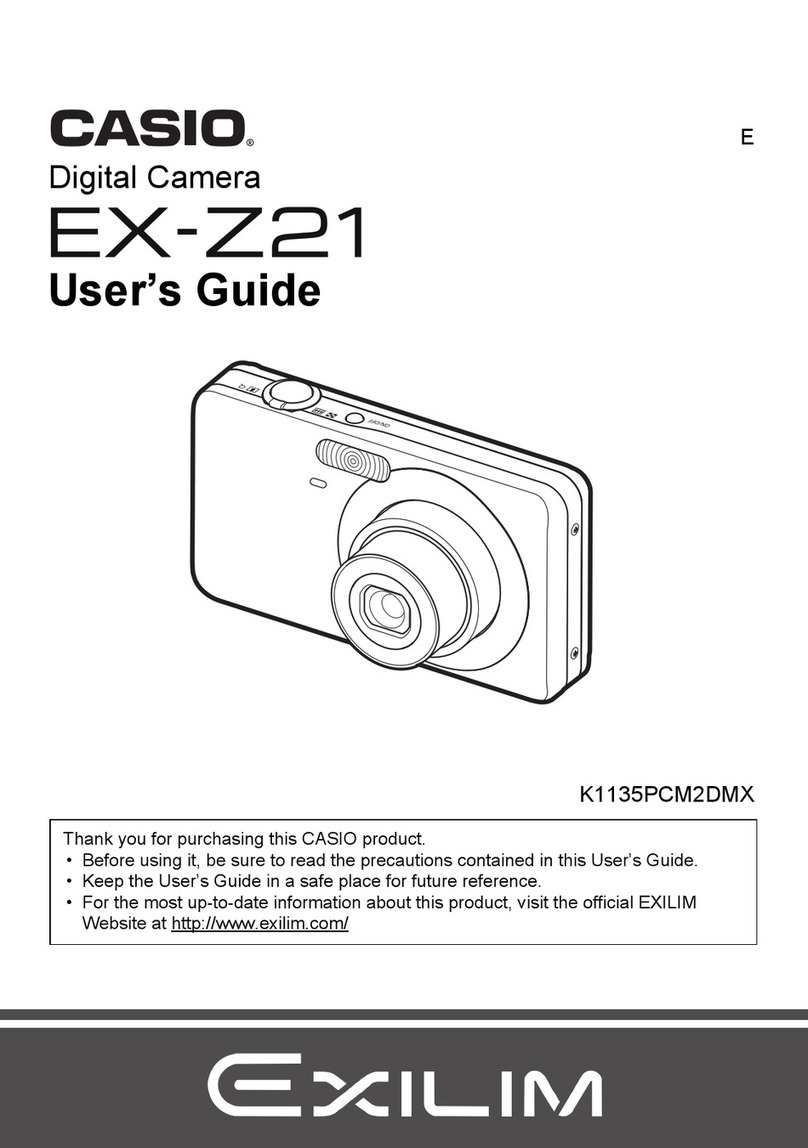 Casio EX-Z21 - EXILIM Digital Camera User manual