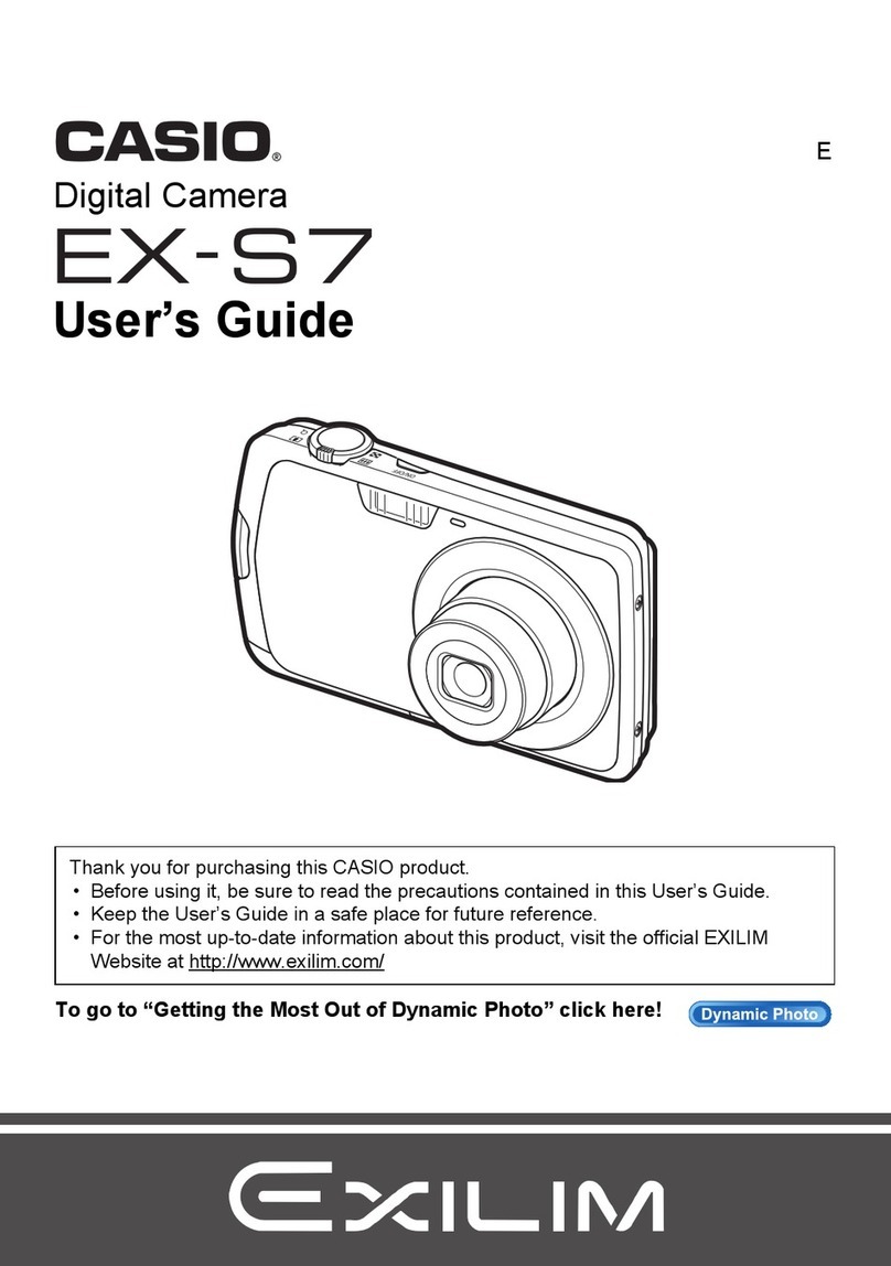 Casio EX-S7 - EXILIM Digital Camera User manual