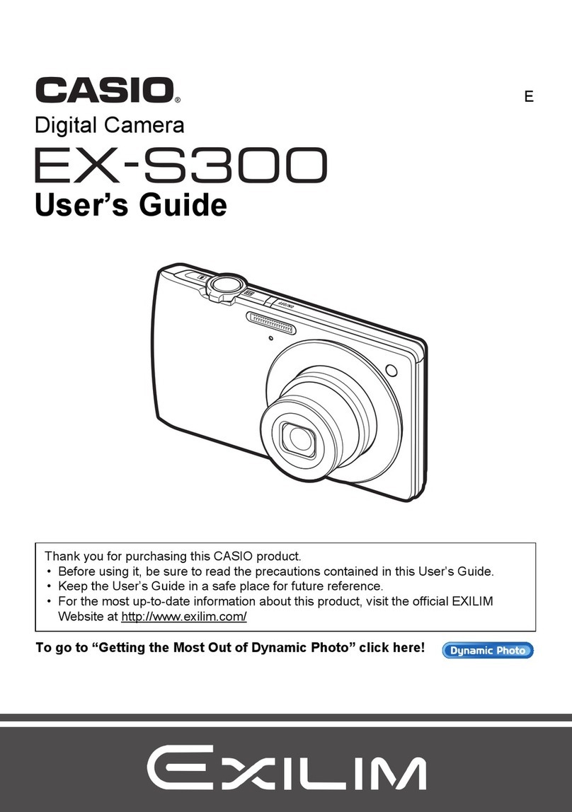 Casio EXILIM EX-S300 User manual