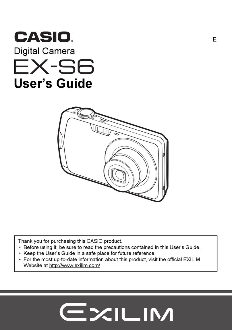 Casio EXILIM EX-S6 User manual