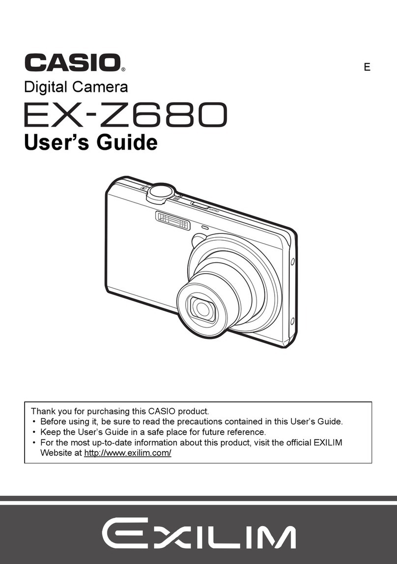 Casio EXILIM EX-Z680 User manual Casio EXILIM EX-Z680 User manual