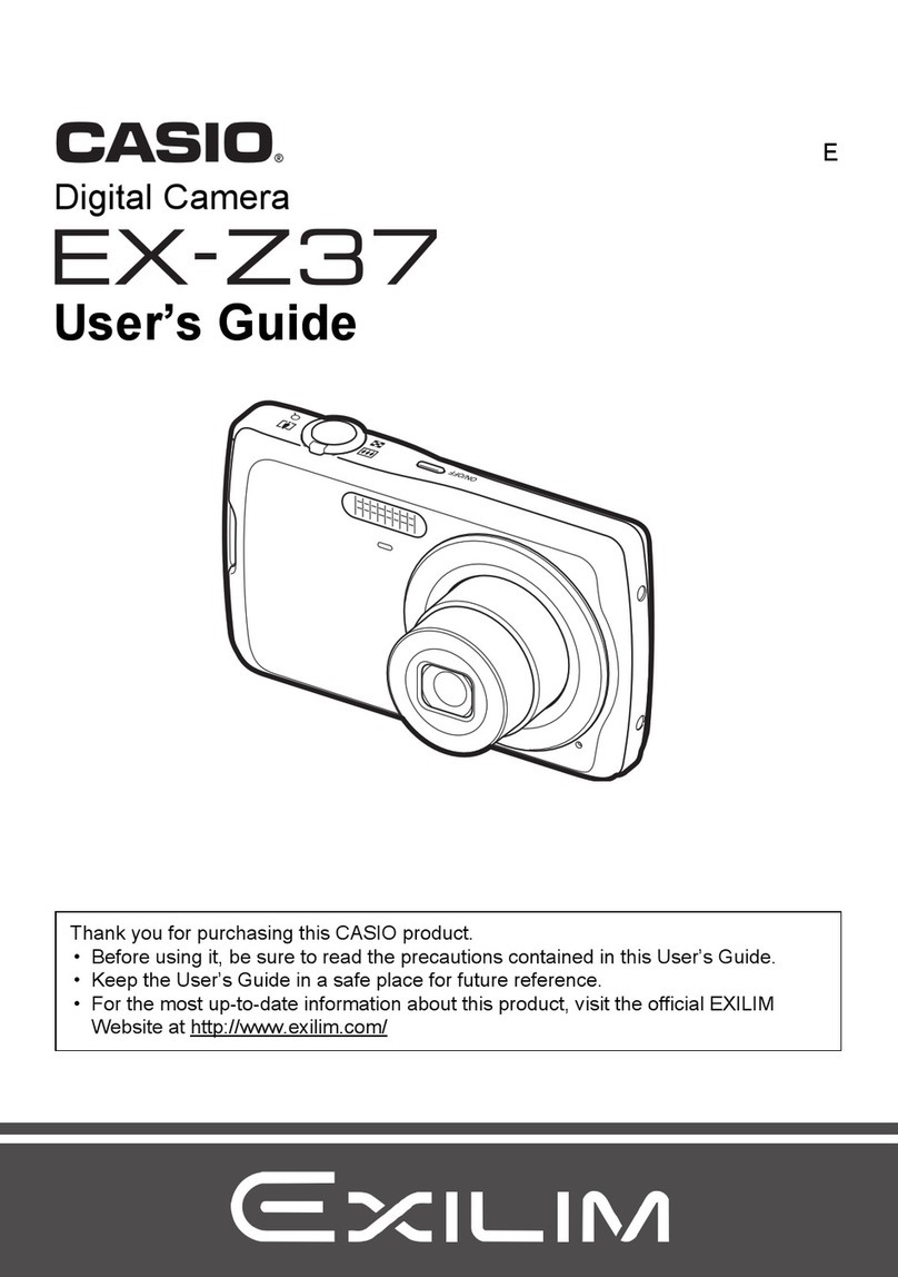 Casio EXILIM EX-Z37 User manual