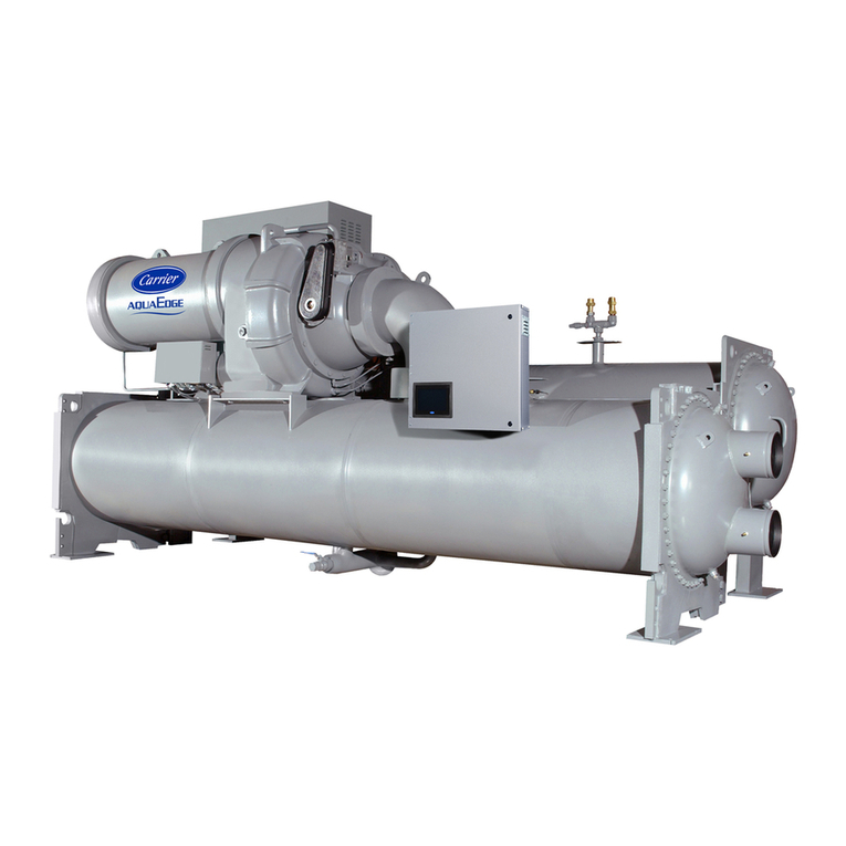 Carrier HERMETIC CENTRIFUGAL LIQUID CHILLERS 19XR user manual