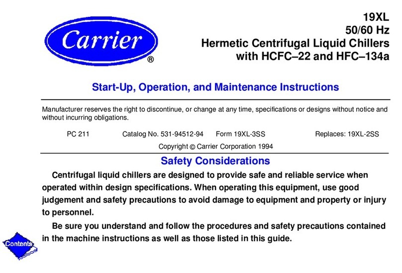 Carrier PC211 User guide