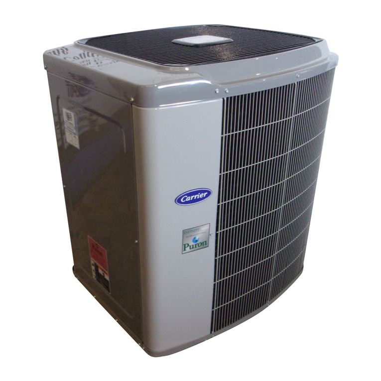 Carrier 38TDB Installation and start-up instructions