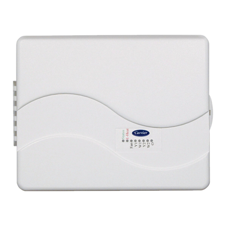 Carrier ZONECC3Z Instructions and recipes