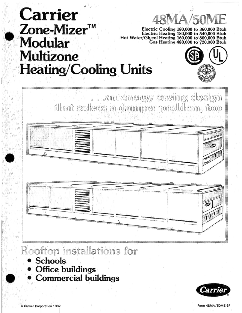 Carrier 48MA User manual