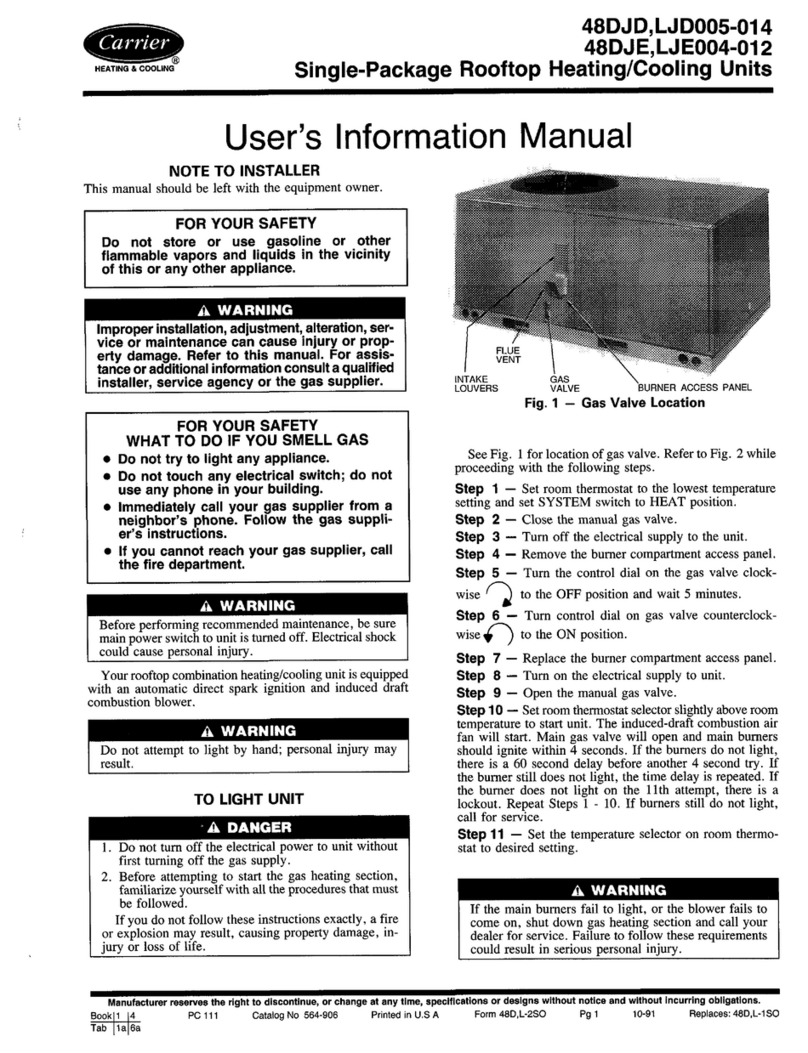 Carrier 48LJD005 Guide