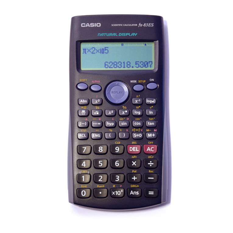 Casio fx-350ES user guide