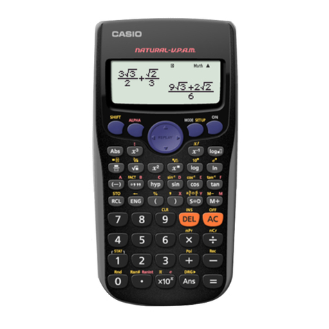 Casio EMULATOR FX-ES User manual Casio EMULATOR FX-ES User manual