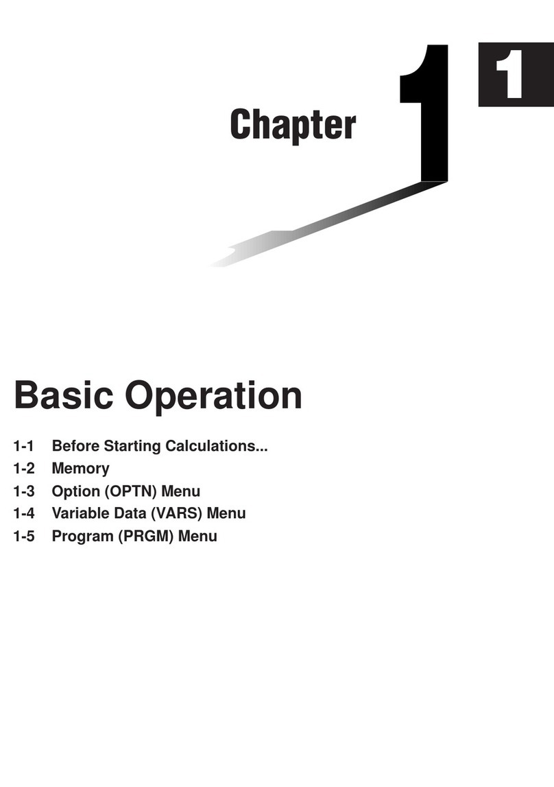 Casio CFX-9970G User manual