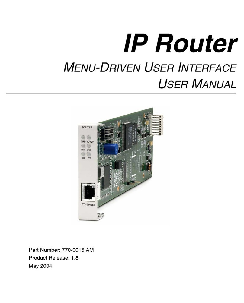 Carrier Access 770-0015 AM User manual