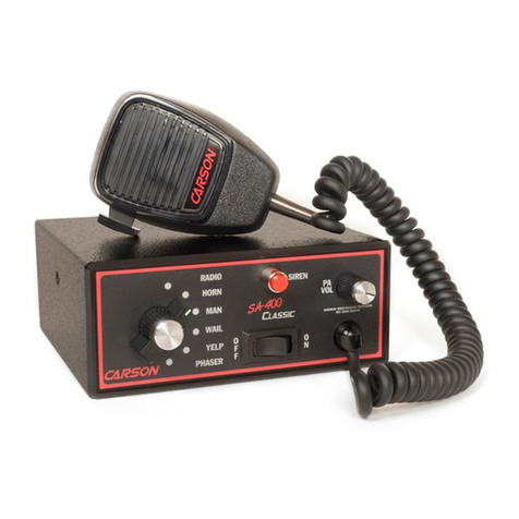 Carson SA-400-93 14V User manual Carson SA-400-93 14V User manual