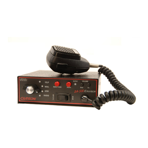 Carson SA-500-20 User manual Carson SA-500-20 User manual
