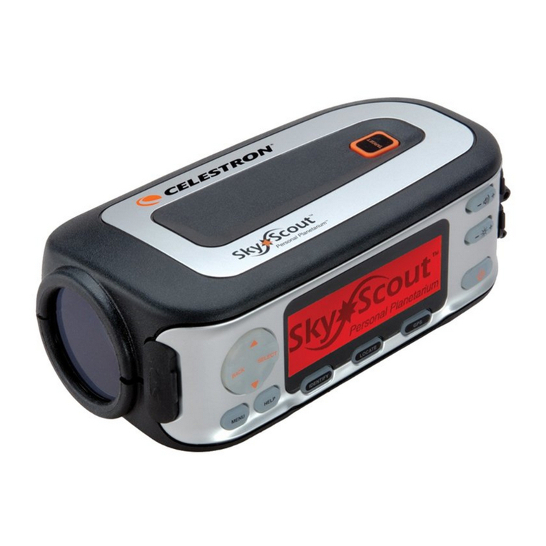 Celestron SkyScout User manual