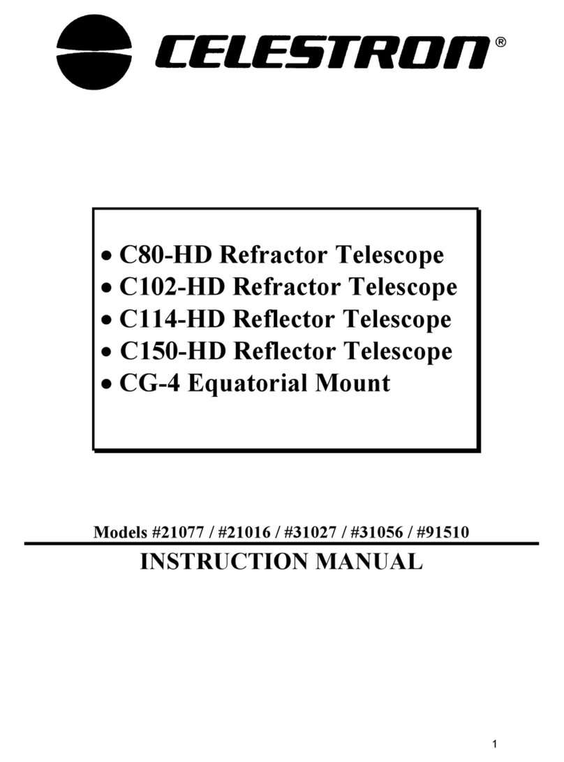 Celestron 1510 User manual