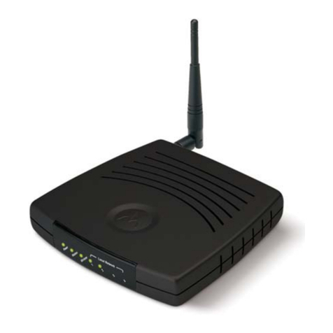 Motorola WR850G - Wireless Broadband Router User manual Motorola WR850G - Wireless Broadband Router User manual