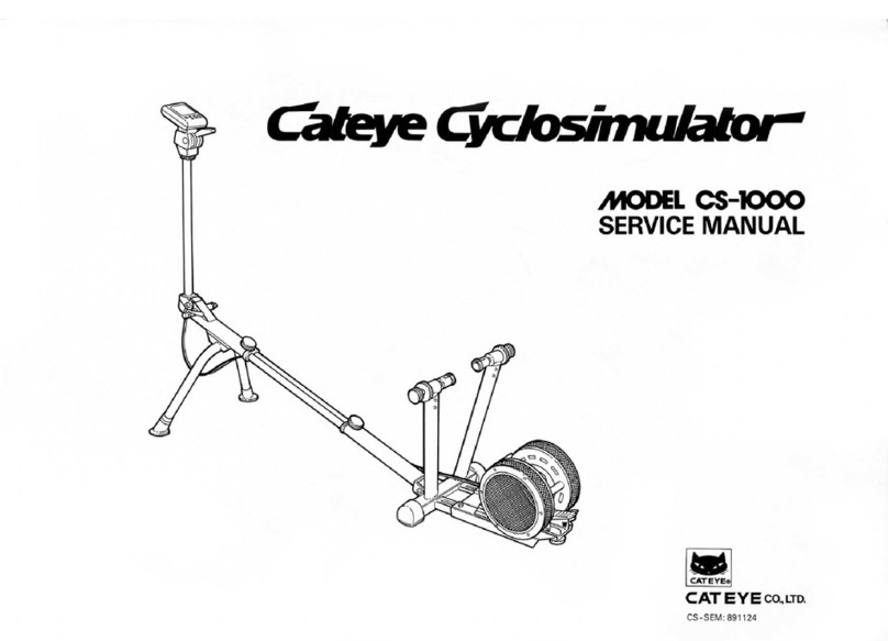 Cateye CS-1000 (CYCLO SIMULATOR) User manual