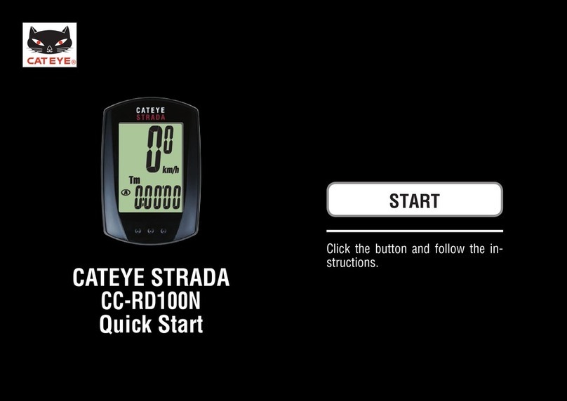 Cateye STRADA CC-RD100N User manual