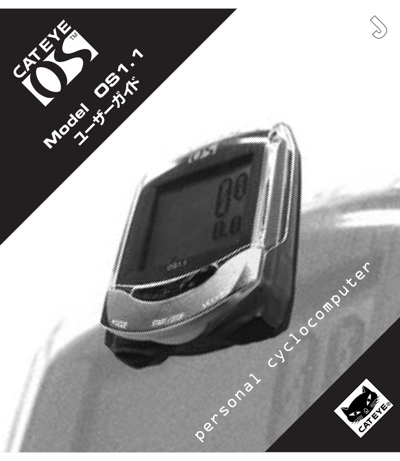 Cateye OS 1.1 User manual