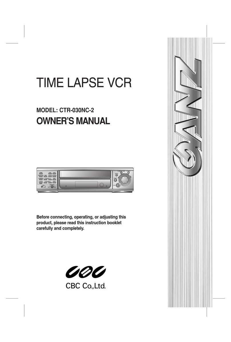 Ganz CTR-030NC-2 User manual