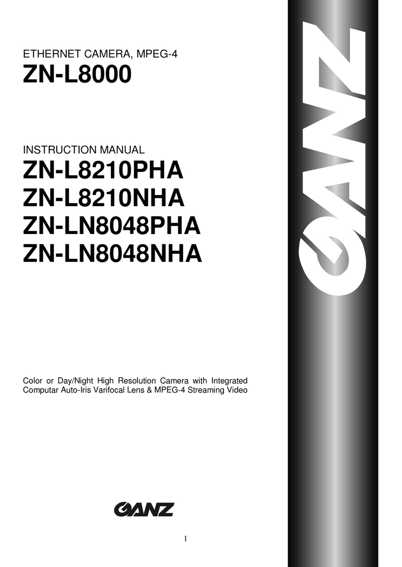 Ganz ZN-L8000 User manual