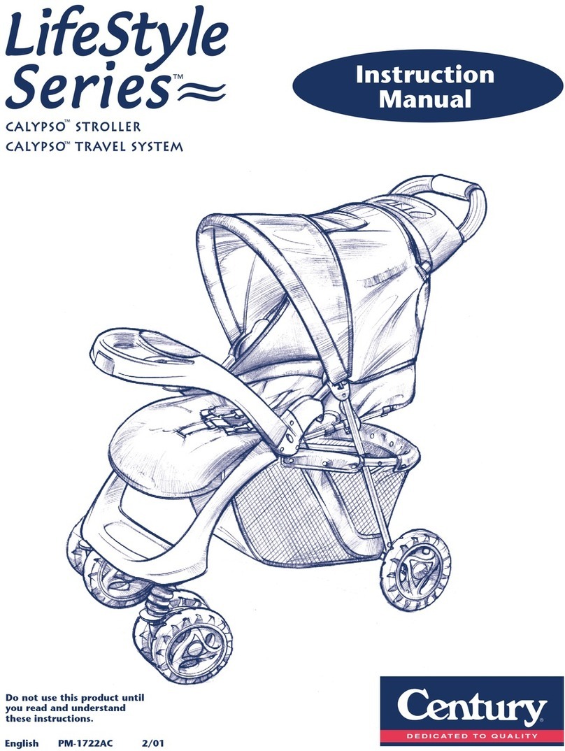 Century LIFESTYLE SERIER PM-1722AC instruction manual