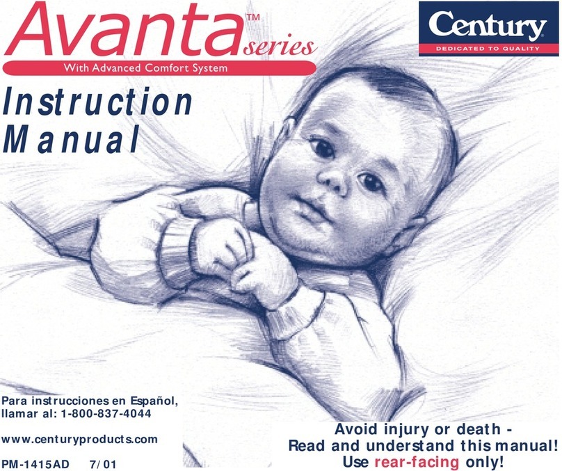 Century Avanta instruction manual